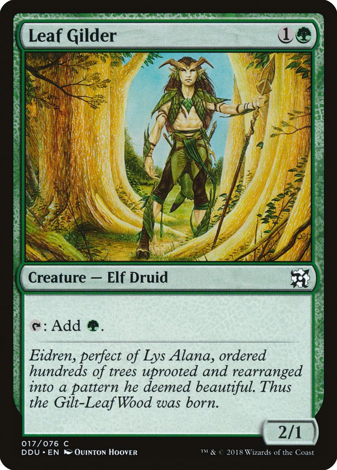 Leaf Gilder [Duel Decks: Elves vs. Inventors] | Gamer Loot