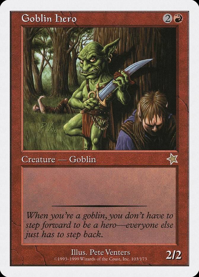 Goblin Hero [Starter 1999] | Gamer Loot