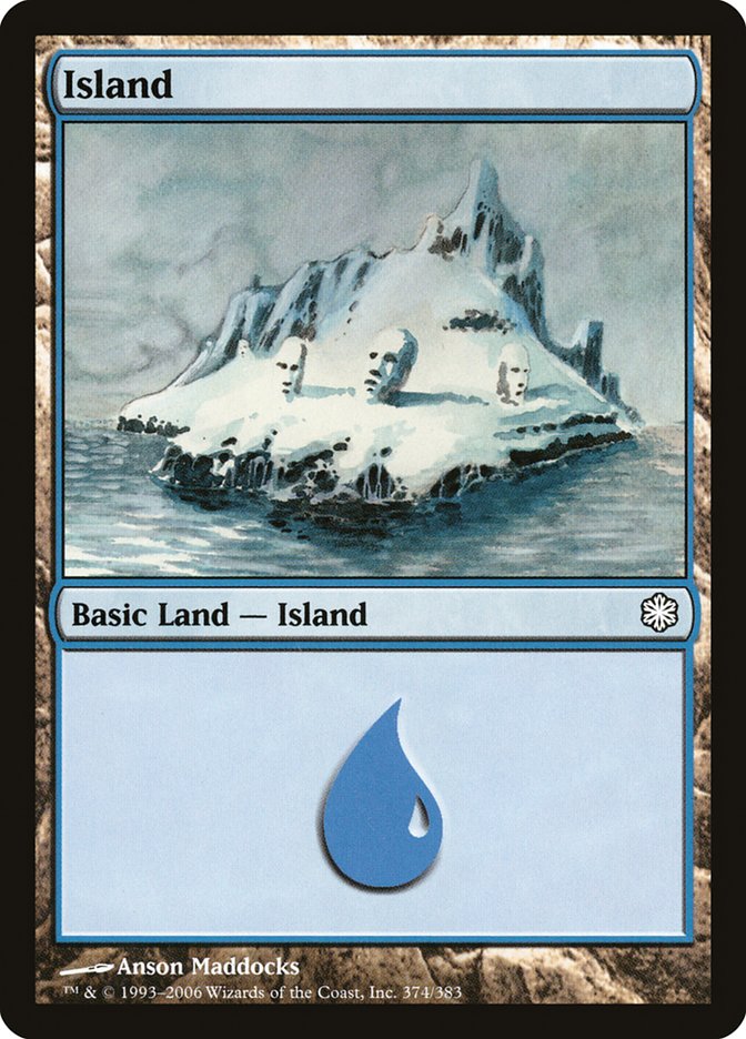 Island (374) [Coldsnap Theme Decks] | Gamer Loot