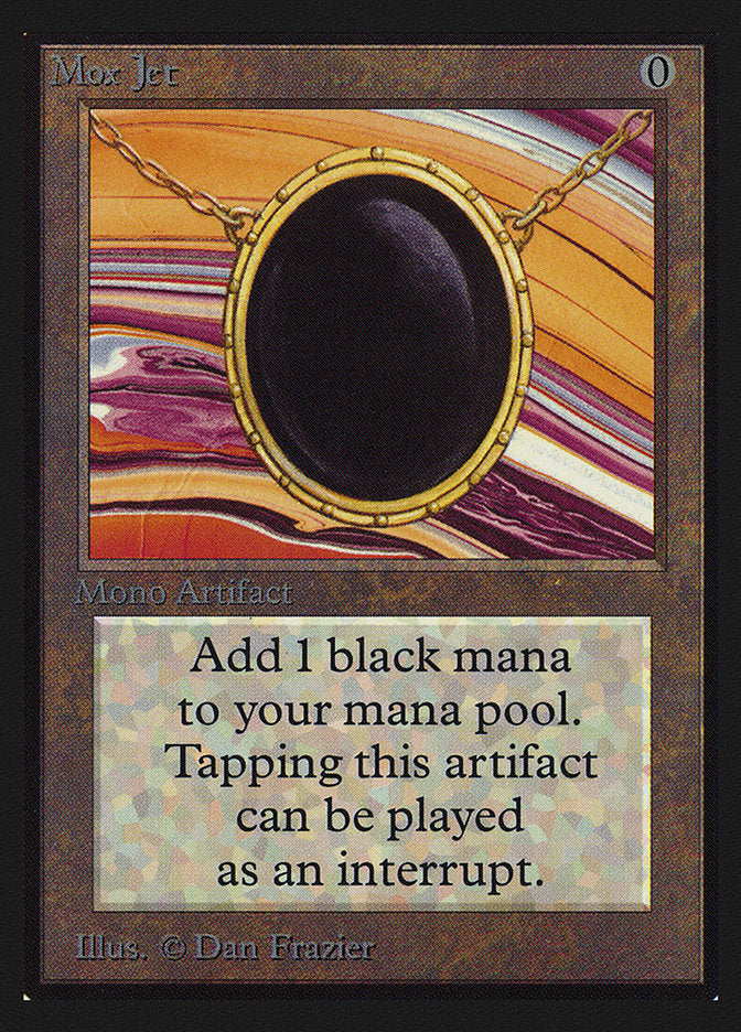 Mox Jet (Black Stone) [International Collectors’ Edition] | Gamer Loot