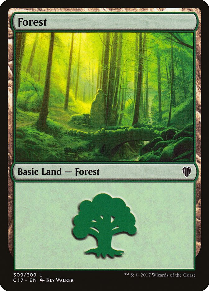 Forest (309) [Commander 2017] | Gamer Loot