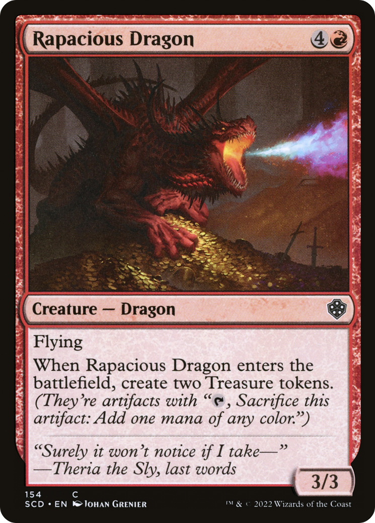 Rapacious Dragon [Starter Commander Decks] | Gamer Loot