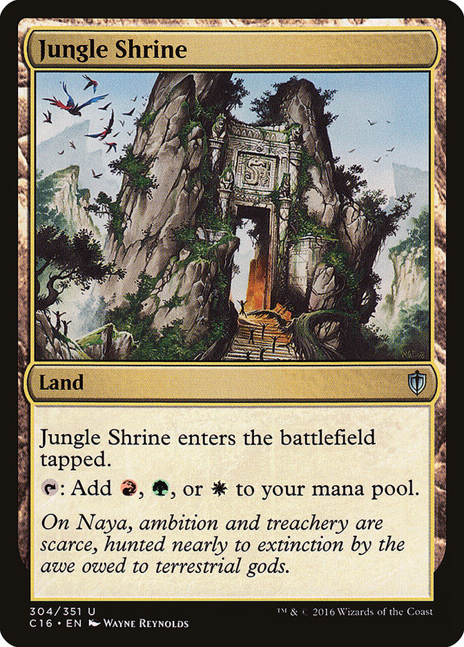 Jungle Shrine [Commander 2016] | Gamer Loot