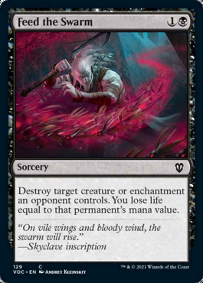 Feed the Swarm [Innistrad: Crimson Vow Commander] | Gamer Loot