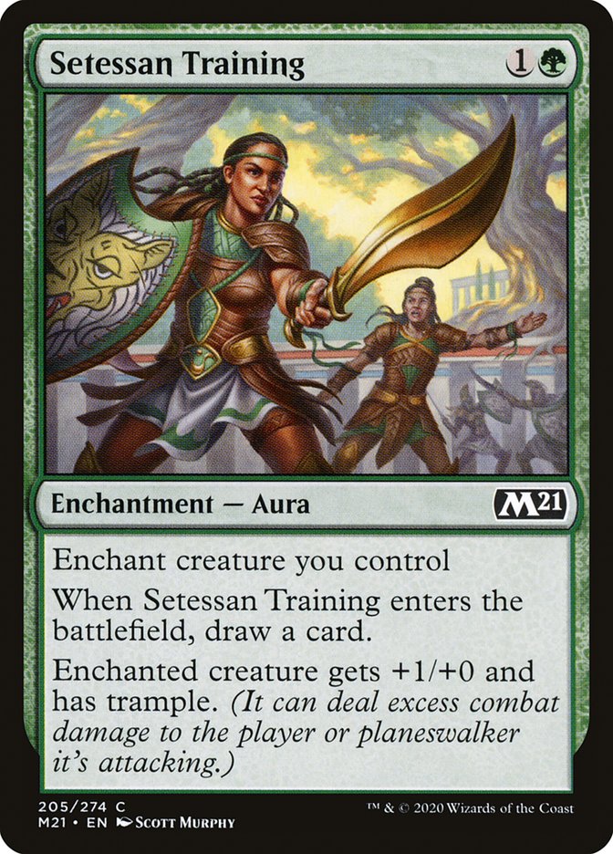 Setessan Training [Core Set 2021] | Gamer Loot