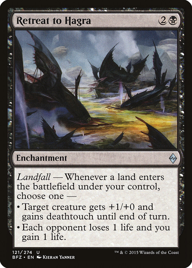 Retreat to Hagra [Battle for Zendikar] | Gamer Loot