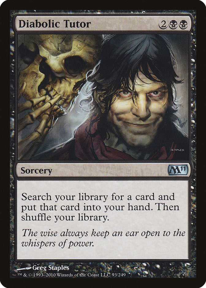 Diabolic Tutor [Magic 2011] | Gamer Loot