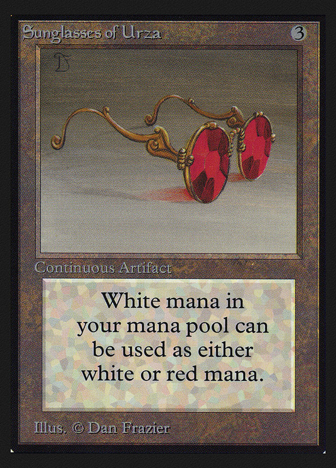 Sunglasses of Urza [International Collectors’ Edition] | Gamer Loot