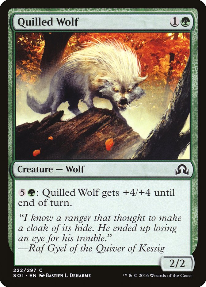 Quilled Wolf [Shadows over Innistrad] | Gamer Loot