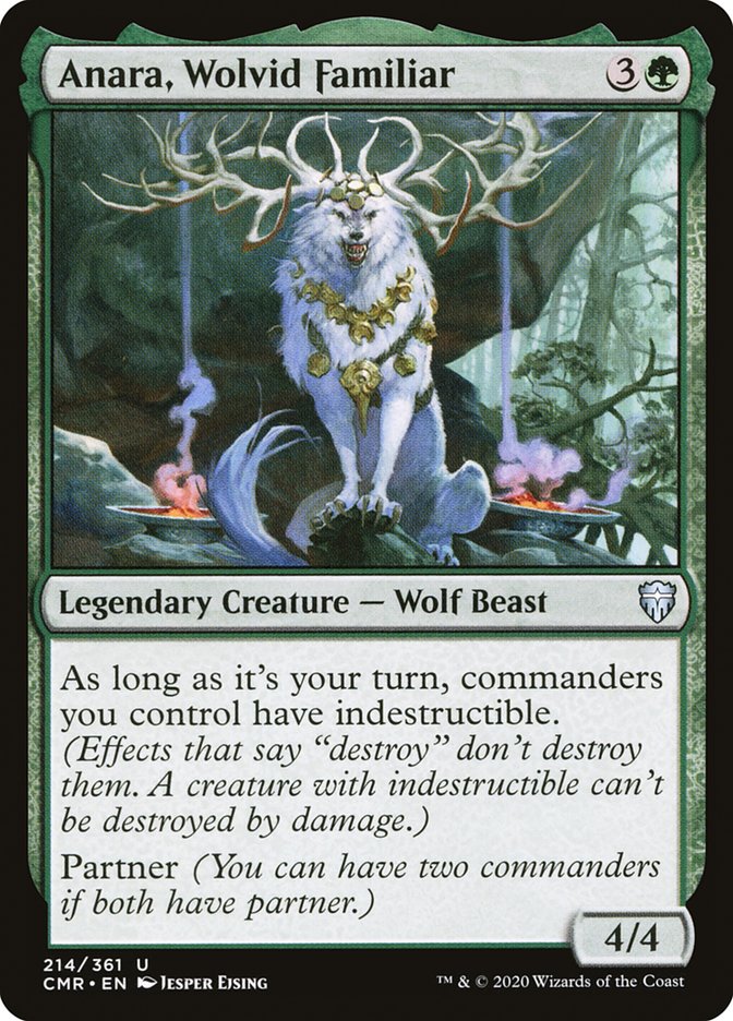 Anara, Wolvid Familiar [Commander Legends] | Gamer Loot