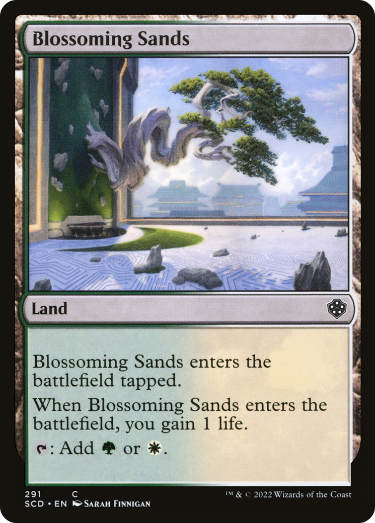 Blossoming Sands [Starter Commander Decks] | Gamer Loot