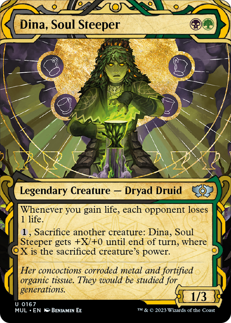 Dina, Soul Steeper (Halo Foil) [Multiverse Legends] | Gamer Loot