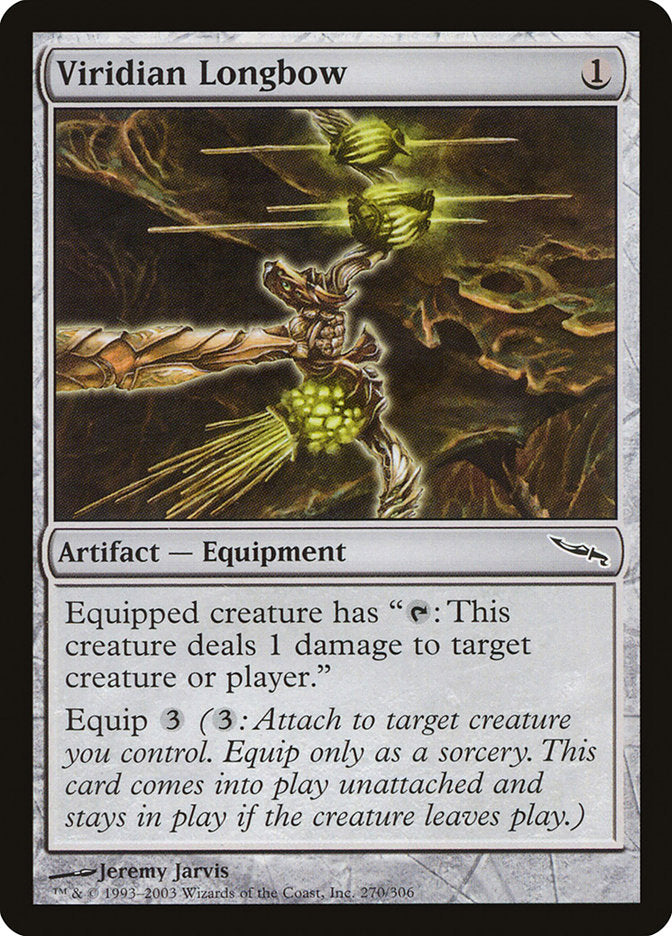 Viridian Longbow [Mirrodin] | Gamer Loot