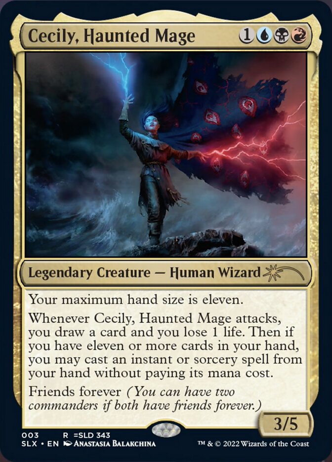 Cecily, Haunted Mage [Secret Lair: Universes Within] | Gamer Loot