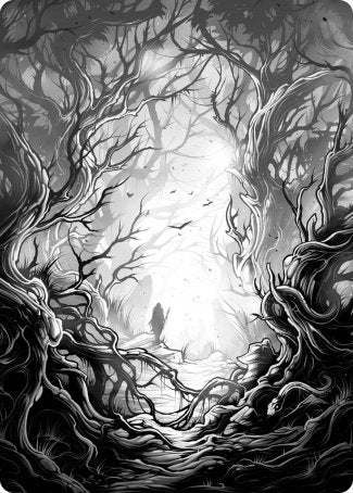 Forest 1 Art Card [Innistrad: Midnight Hunt Art Series] | Gamer Loot