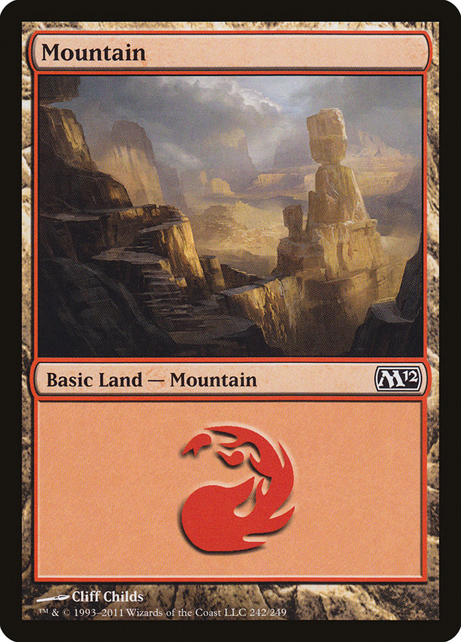 Mountain (242) [Magic 2012] | Gamer Loot