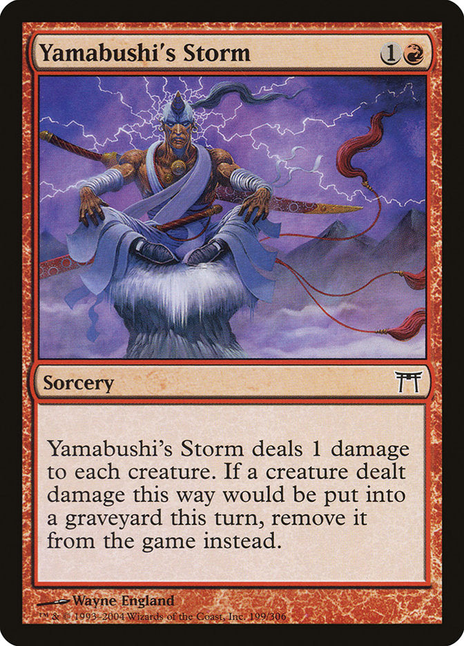 Yamabushi's Storm [Champions of Kamigawa] | Gamer Loot