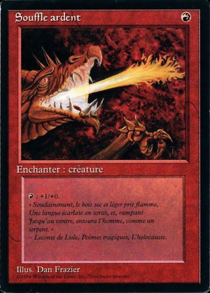 Firebreathing [Foreign Black Border] | Gamer Loot