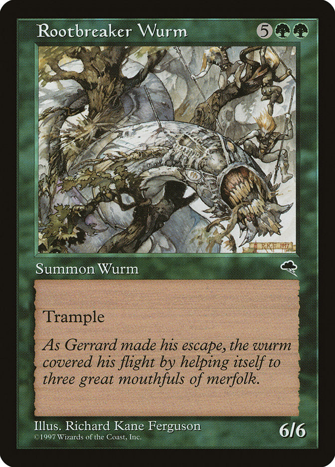 Rootbreaker Wurm [Tempest] | Gamer Loot