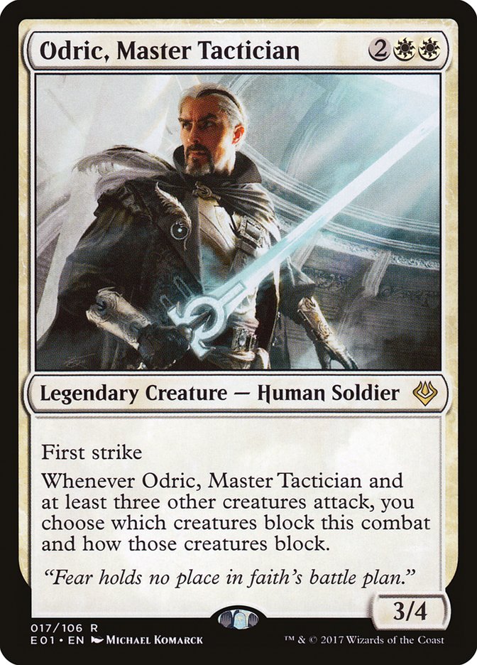 Odric, Master Tactician [Archenemy: Nicol Bolas] | Gamer Loot