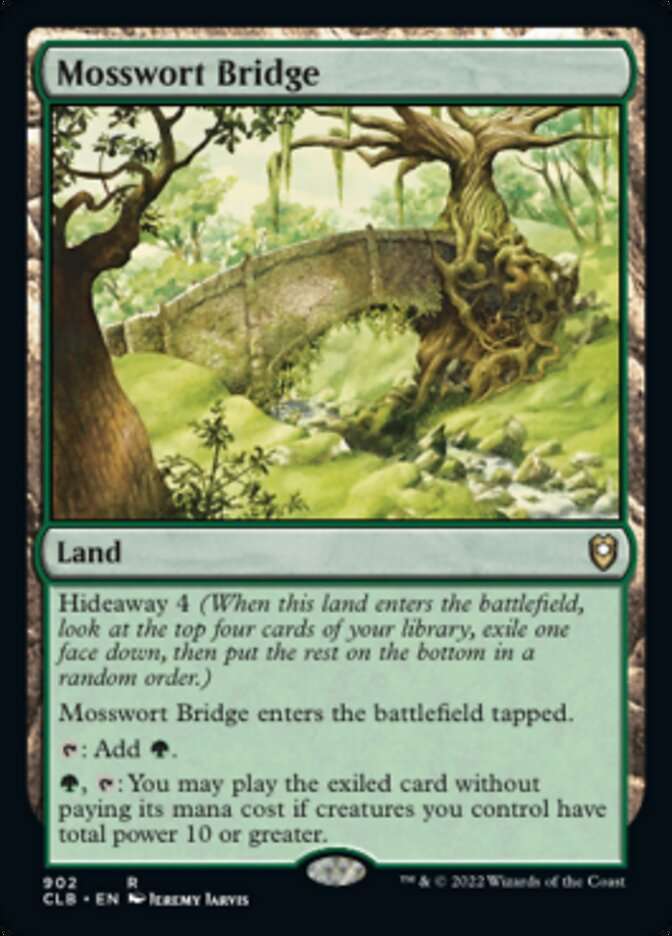 Mosswort Bridge [Commander Legends: Battle for Baldur's Gate] | Gamer Loot