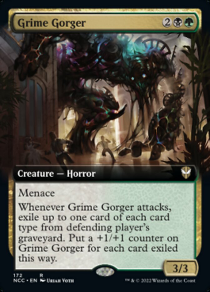 Grime Gorger (Extended Art) [Streets of New Capenna Commander] | Gamer Loot