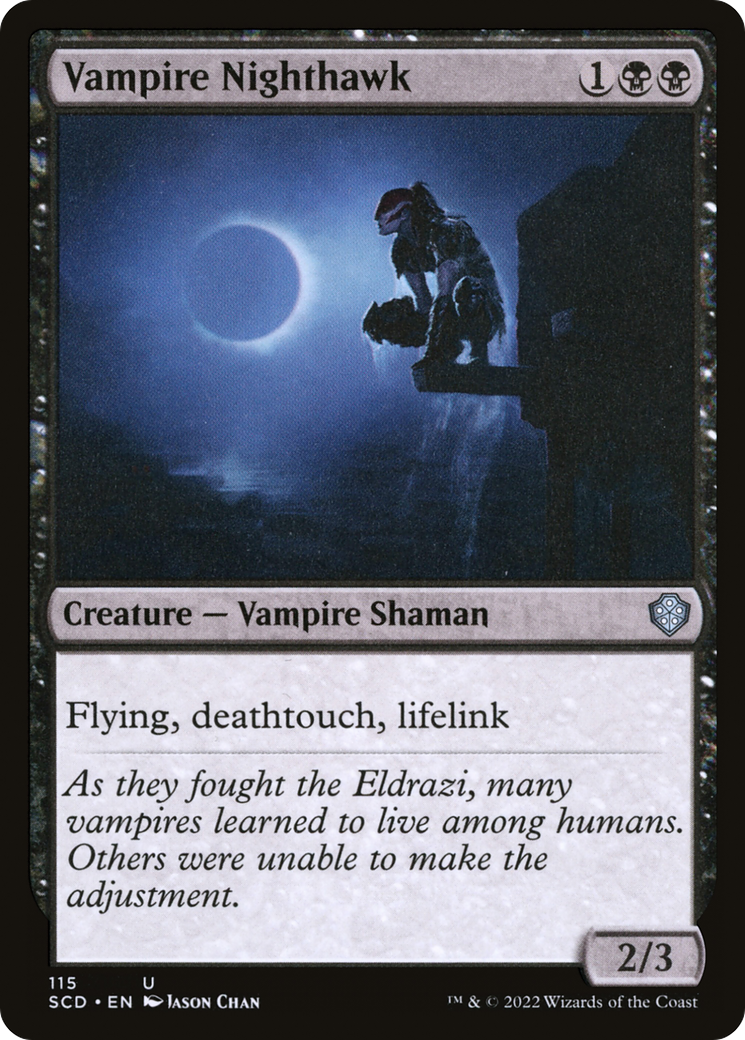 Vampire Nighthawk [Starter Commander Decks] | Gamer Loot