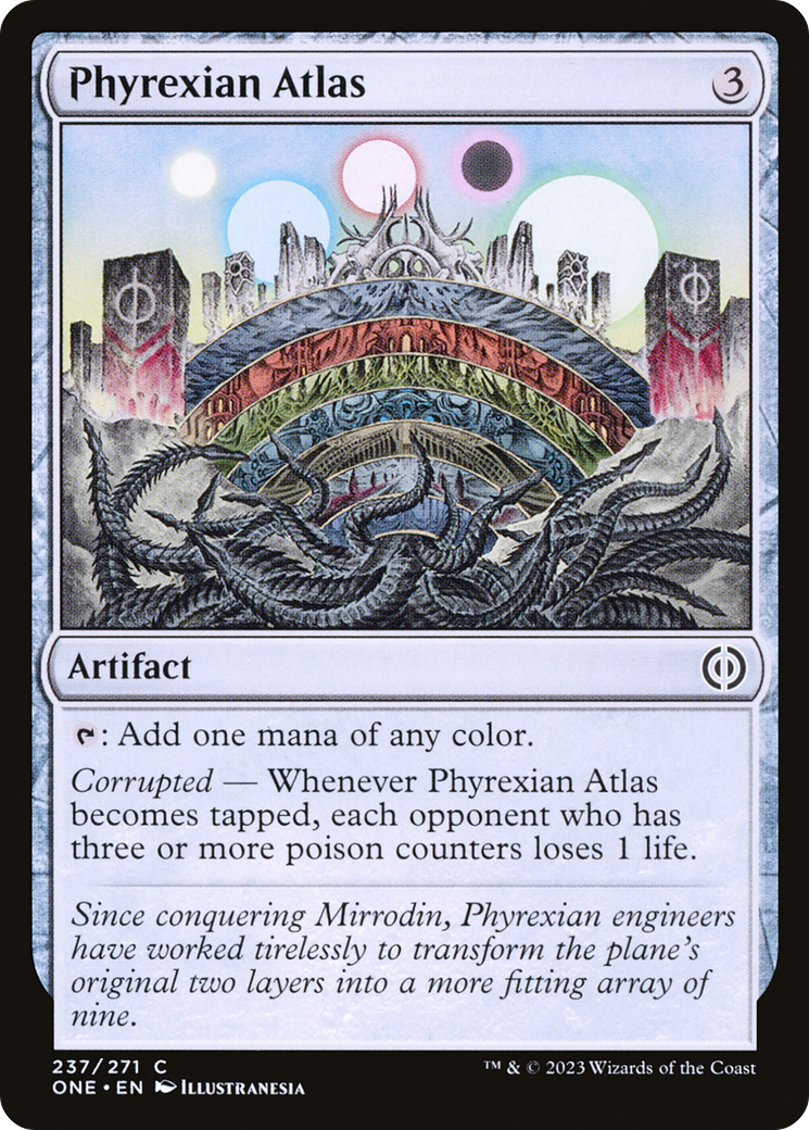 Phyrexian Atlas [Phyrexia: All Will Be One] | Gamer Loot