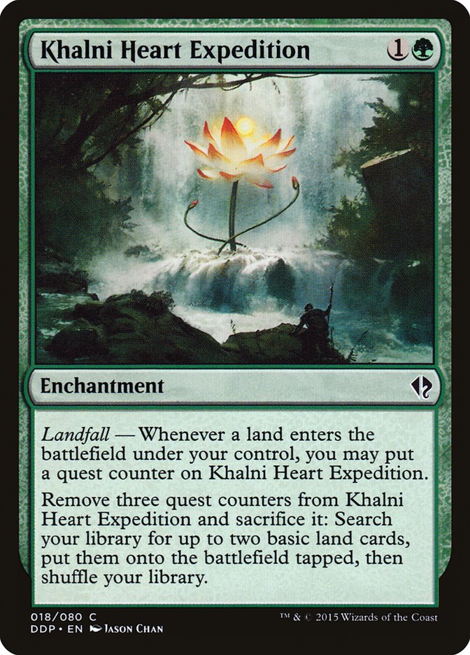 Khalni Heart Expedition [Duel Decks: Zendikar vs. Eldrazi] | Gamer Loot