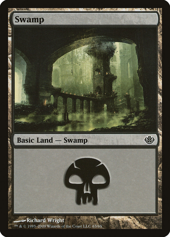 Swamp (63) [Duel Decks: Garruk vs. Liliana] | Gamer Loot