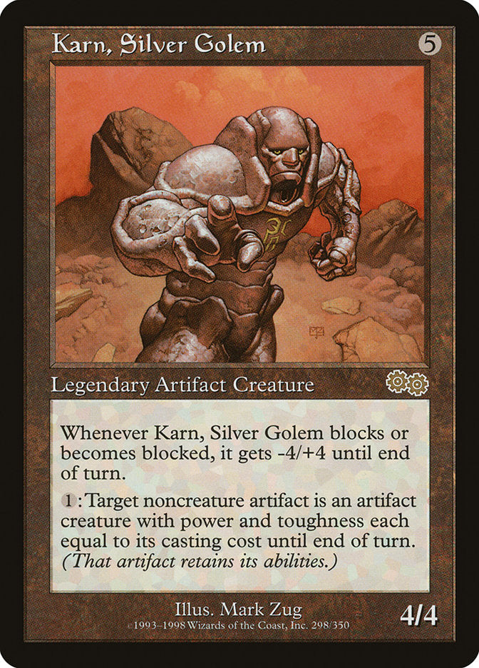 Karn, Silver Golem [Urza's Saga] | Gamer Loot