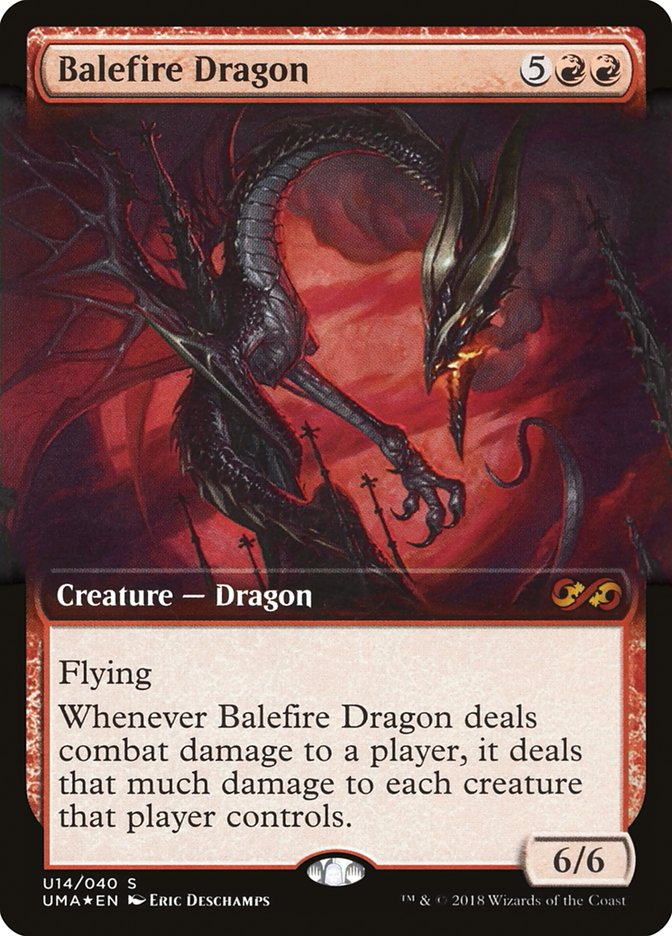 Balefire Dragon (Topper) [Ultimate Box Topper] | Gamer Loot