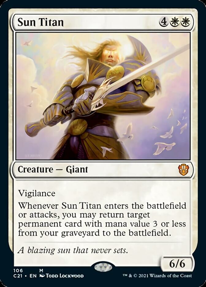 Sun Titan [Commander 2021] | Gamer Loot