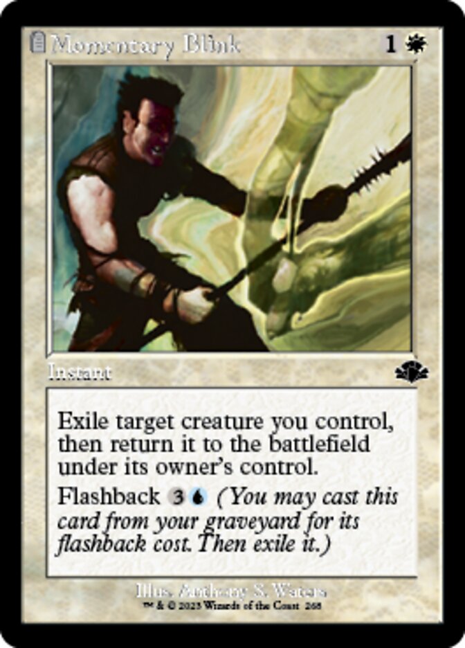 Momentary Blink (Retro) [Dominaria Remastered] | Gamer Loot