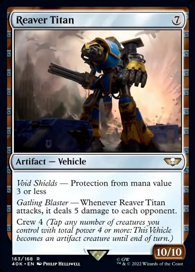 Reaver Titan [Universes Beyond: Warhammer 40,000] | Gamer Loot