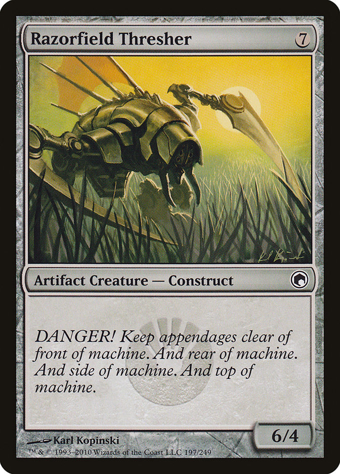 Razorfield Thresher [Scars of Mirrodin] | Gamer Loot