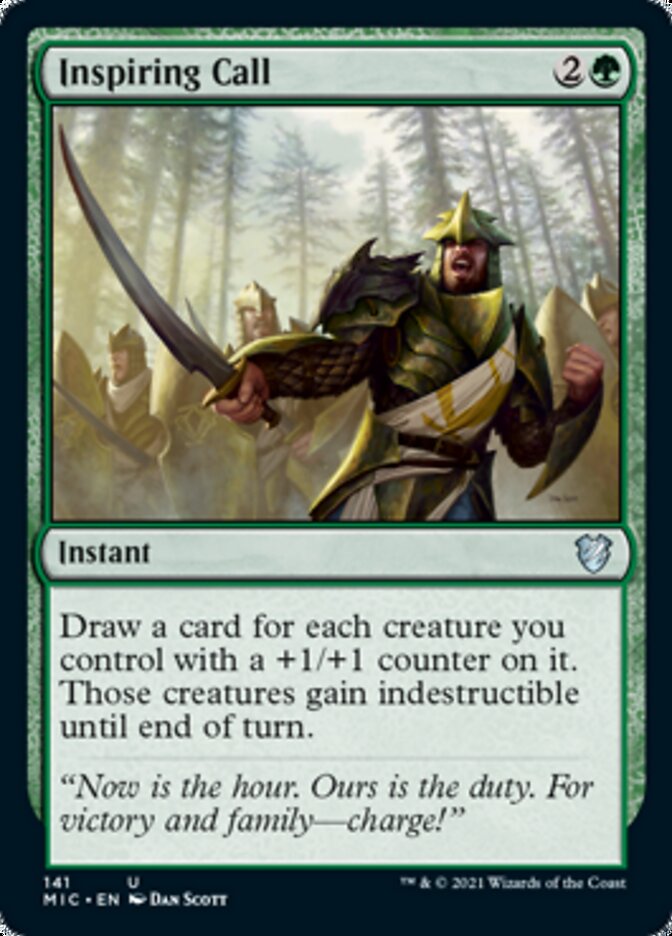 Inspiring Call [Innistrad: Midnight Hunt Commander] | Gamer Loot