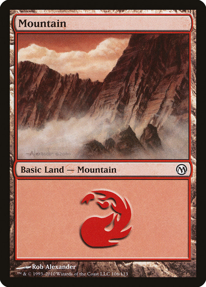 Mountain (106) [Duels of the Planeswalkers] | Gamer Loot