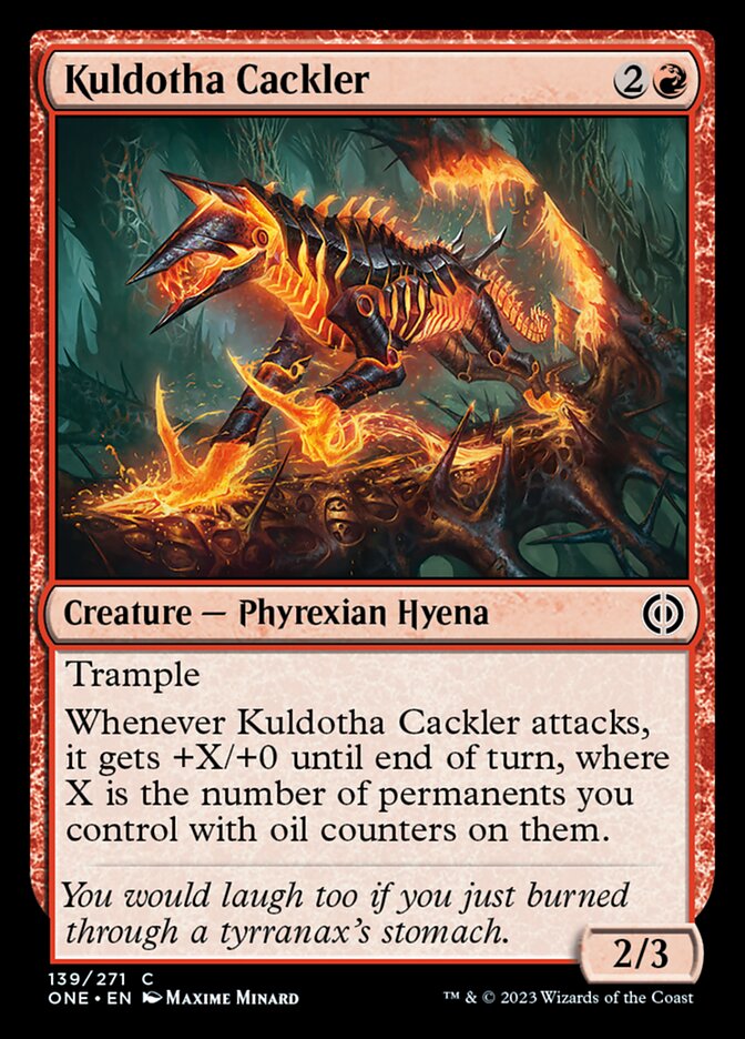 Kuldotha Cackler [Phyrexia: All Will Be One] | Gamer Loot