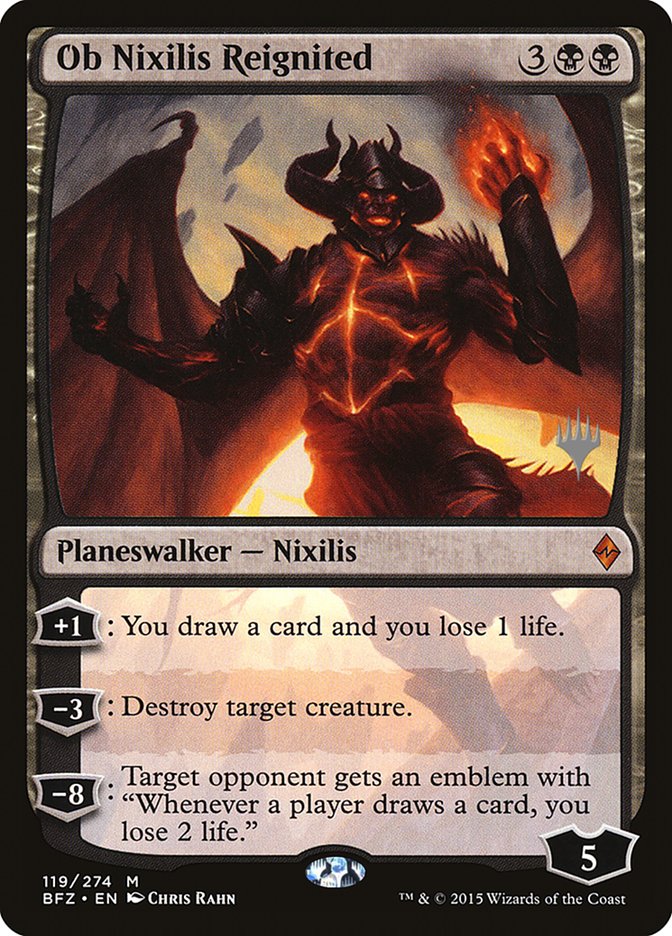 Ob Nixilis Reignited (Promo Pack) [Battle for Zendikar Promos] | Gamer Loot