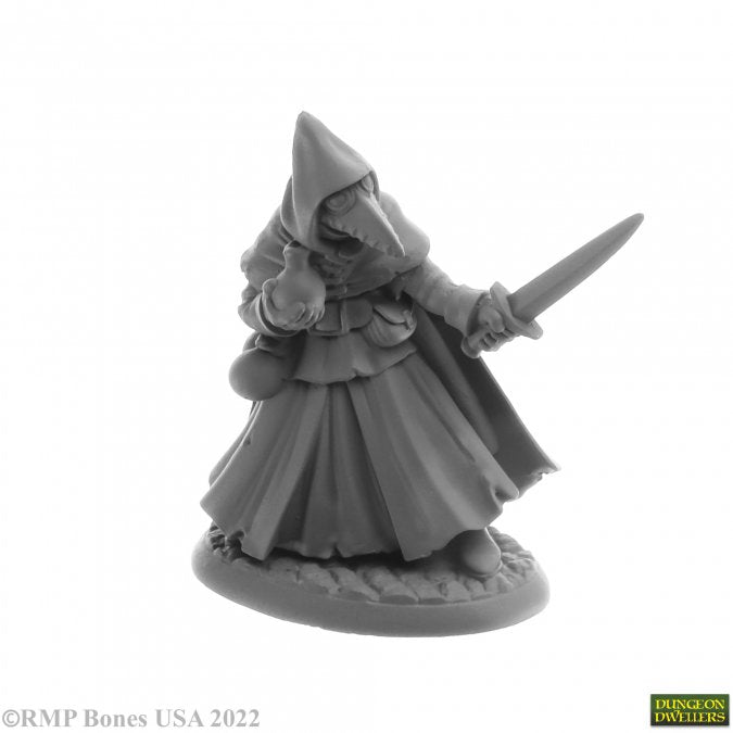 Reaper Bones Miniatures: Brother Lazarus, Plague Doctor | Gamer Loot