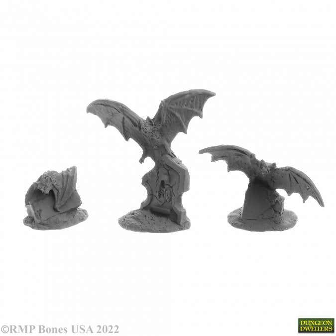 Reaper Bones Miniatures: Giant Bats (3) | Gamer Loot