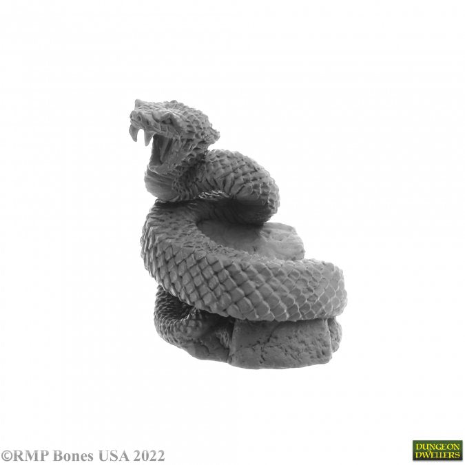 Reaper Bones Miniatures: Giant Snake | Gamer Loot