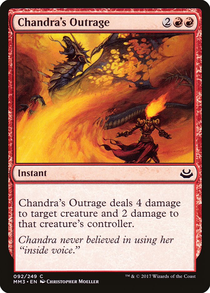 Chandra's Outrage [Modern Masters 2017] | Gamer Loot