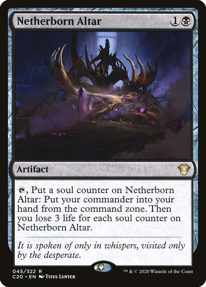 Netherborn Altar [Commander 2020] | Gamer Loot