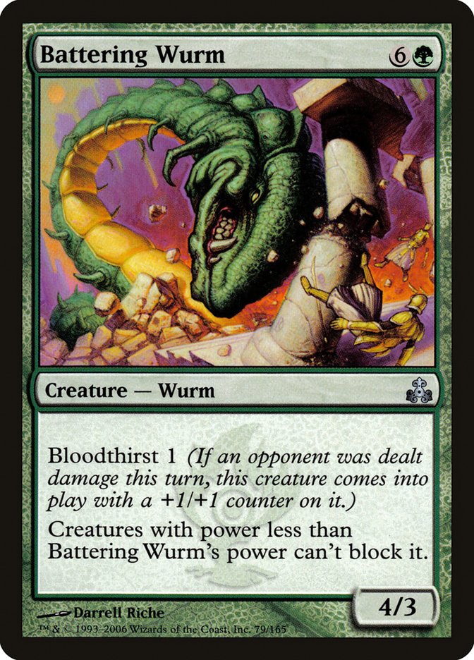 Battering Wurm [Guildpact] | Gamer Loot