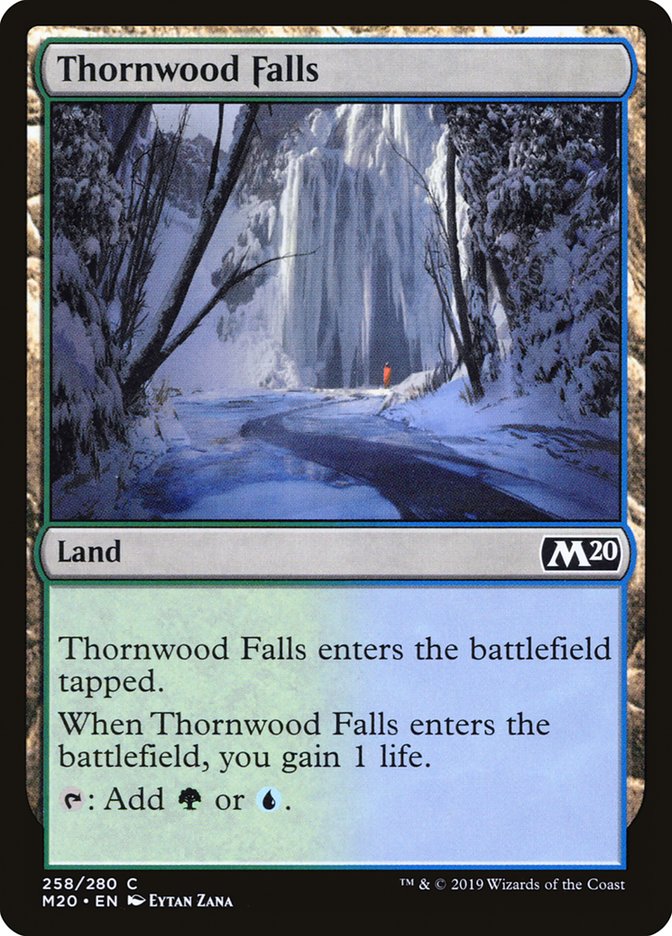 Thornwood Falls [Core Set 2020] | Gamer Loot