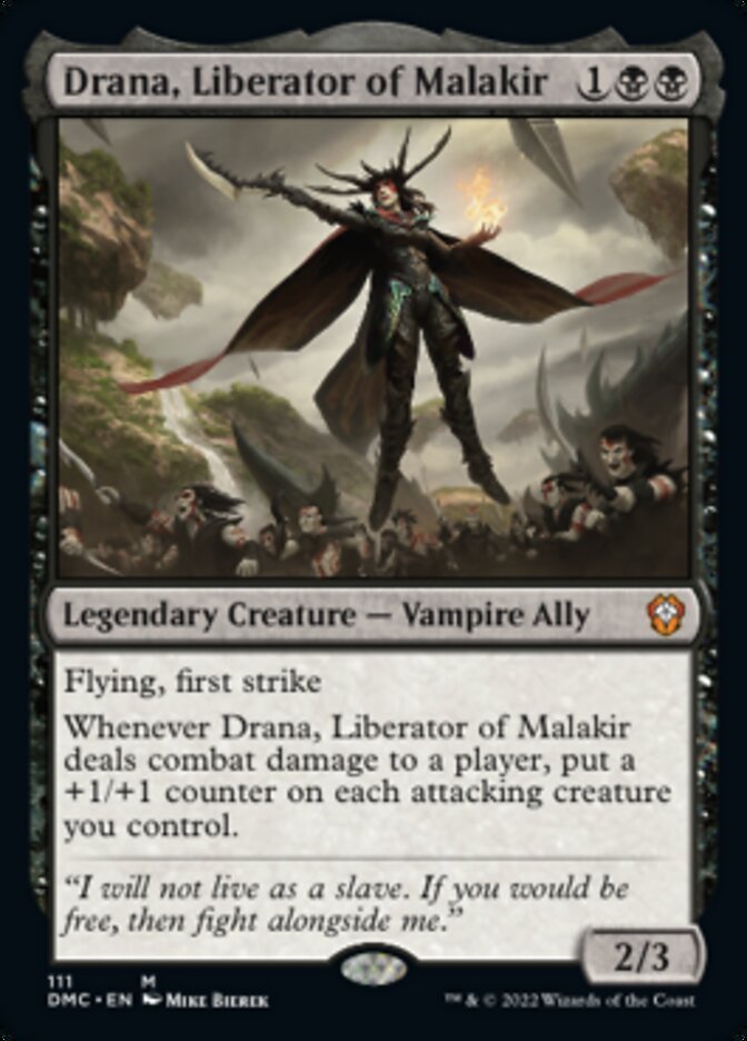 Drana, Liberator of Malakir [Dominaria United Commander] | Gamer Loot