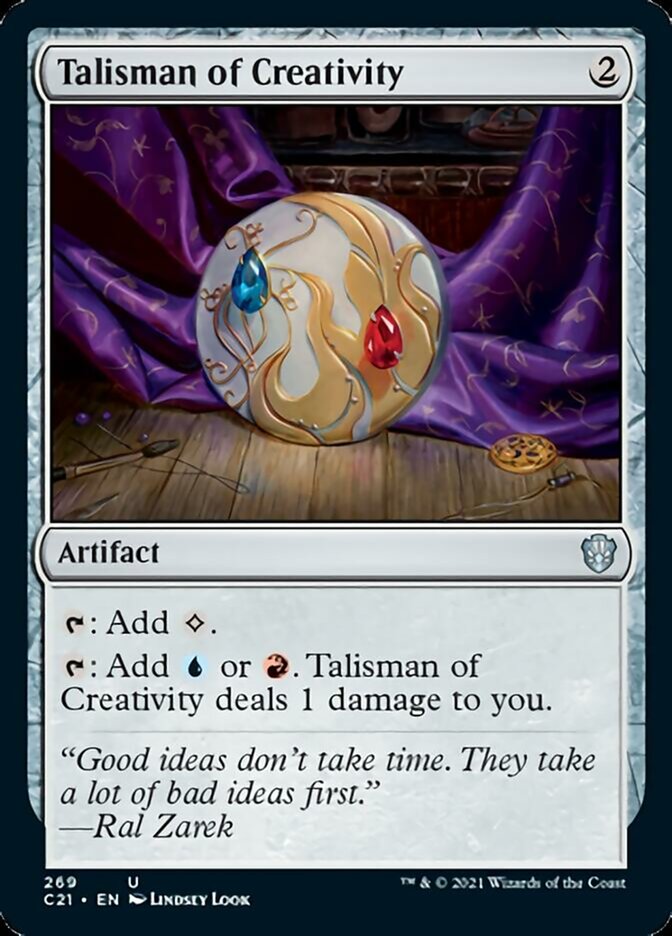 Talisman of Creativity [Commander 2021] | Gamer Loot