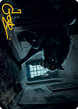 Primal Adversary Art Card (Gold-Stamped Signature) [Innistrad: Midnight Hunt Art Series] | Gamer Loot